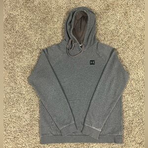 Under Armour men’s large long sleeve hoodie sweatshirt, grey